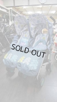☆  コサット（B）　双子用　ベビーカー　（美品）　Ｂ-980