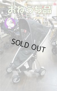 ☆　四輪 クイニー （黒） ベビーカー　（おねうち品）　  Ｂ-1077