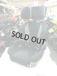 ☆エールベベ・サラットハイバック　ジュニア　クワトロ（ブラック）（美品）　ジュニアシート   JS-170
