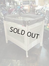 ☆　アップリカ　ココネル　（ココア）  （美品）　ベビーベッド  BB-421