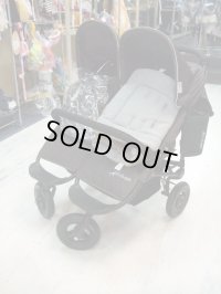☆　エアバギー ココ ダブル （茶）（美品） ベビーカー　Ｂ-1202