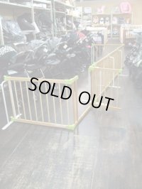 ☆  パーテーション Babubu 扉付　木製ベビーゲート6枚（店頭販売）☆ G-676