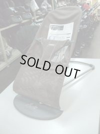 ☆ ベビービョルン（メッシュー）（茶）（美品） バウンサー　☆ BO-355