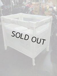 ☆  アップリカ　ココネル（白）（美品）ベビーベッド   BB-546