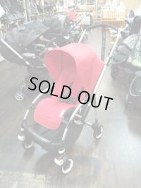 ☆ バガブー Bee（赤色）（美品）ベビーカー　Ｂ-1254