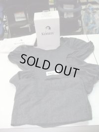 ☆  Konny コニー(チャコールグレー)　（XSサイズ）（美品）　抱っこひも　☆ D-495