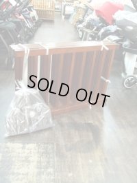 ☆ ウッドプレイペン　ベビーサークル 123 （こげ茶） 8枚セット☆ G-729