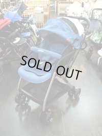 ☆ アップリカ　オプティア（ブルー）（美品）ベビーカー　Ｂ-1308