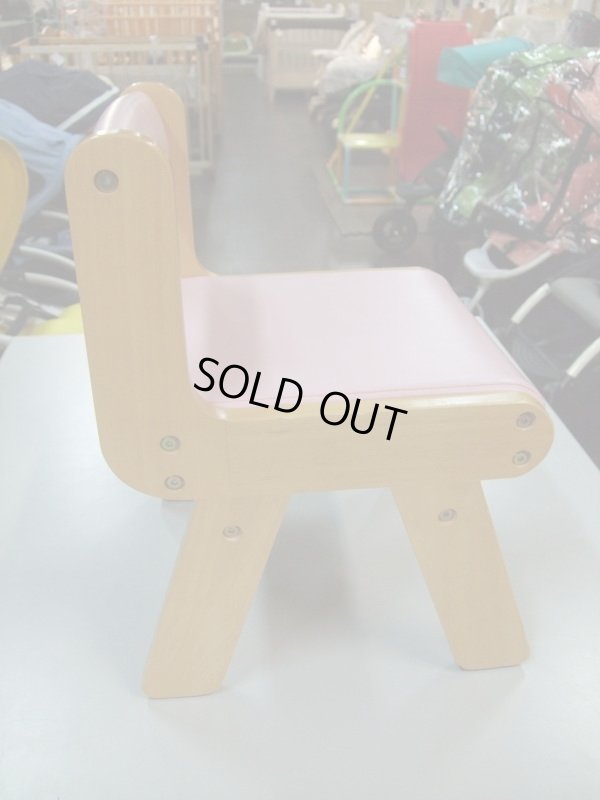画像3: ☆ 木の椅子（ピンク） CH-648