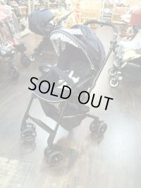 ☆ コンビ メチャカル ハンディ オート4キャス compact エッグショック HG（紺）ベビーカー　Ｂ-1336