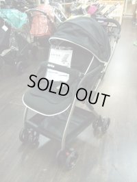  ☆ アップリカ　オプティア（黒）（美品）ベビーカー Ｂ-1360