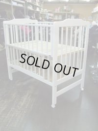 ☆ カトージ （白） ハイシート（美品） ベビーベッド  BB-661