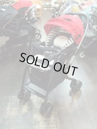  ☆アップリカ　ラクーナ デュア（赤）（美品）ベビーカー　Ｂ-1406