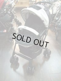  ☆ コンビ　メチャカル ハンディ オート4キャスplus エッグショック HＦ（美品）ベビーカー　Ｂ-1427