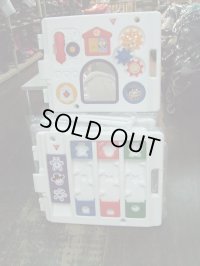 ☆ ミュージカルキッズランド（白＆グレー）パネル 8枚（美品）ベビーサークル  ☆ G-861