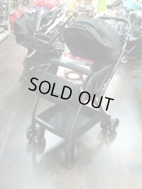  ☆　アップリカ　 オプティア プレミアム（黒）（美品）ベビーカー　Ｂ-1440