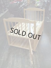 ☆　SAWA BABY D型　ジョルノ（美品）ベビーベッド　 BB-755