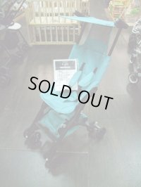  ☆　ポキット（美品）（ブルー）ベビーカー　　Ｂ-1445