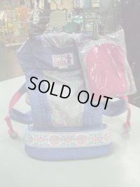 ☆ 花柄（紫）　抱っこひも　☆ D-620