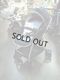  ☆ アップリカ　 オプティア クッション（紺）（美品）ベビーカー　Ｂ-1451