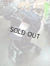  ☆ コンビ メチャカル ハンディ オート4キャス compact エッグショック HG（紺）ベビーカー　Ｂ-1484