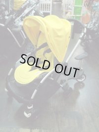  ☆　バガブー（黒・黄）＋ボード付き（美品）ベビーカー　Ｂ-1494