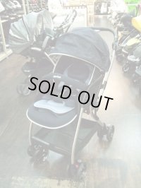  ☆　アップリカ　 オプティア　クッション （紺）（美品）ベビーカー　Ｂ-1497