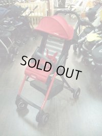  ☆　コンビ　F2　plus 　（赤系）　ベビーカー　Ｂ-1508