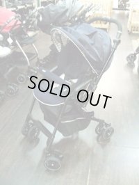  ☆ コンビ メチャカル ハンディ オート4キャス compact エッグショック HG（紺系）ベビーカー  Ｂ-1516