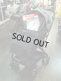  ☆ オプティア 　プレミアム AB　ピューター GR（黒・グレー）ベビーカー　  Ｂ-1519