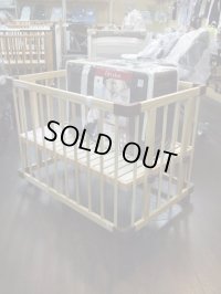 ☆　ファルスカ（こげ茶色）コンパクトミニベッド＆ジョイントミニベッド（美品） BB-829