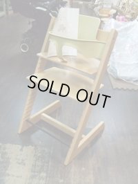 ☆ ストッケ　トリップトラップ（ナチュラル）（美品）ベビーチェア   CH-948