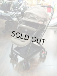 ☆ アップリカ　 オプティア （茶）（美品）ベビーカー　Ｂ-1553