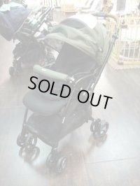 ☆  アップリカ　ラクナーＢ　ＣＳＮ（緑）（美品）ベビーカー　 Ｂ-1596