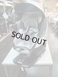 ☆アップリカ クルリラ　ISOFIX＋シートベルト対応（グレー）チャイルドシート　☆ C-1809