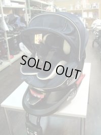 ☆ エールベベ・クルット5Sグランス（シートベルト用）（美品）（紺）チャイルドシート　☆ C-1846