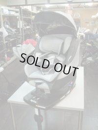 ☆ アップリカ クルリラ　ISOFIX＋シートベルト対応（グレー）チャイルドシート　☆ C-1859