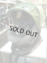 ☆ エールベベ・クルット5　Oui（緑）isofix　チャイルドシート　☆ C-1866
