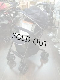 ☆ コンビ　メチャカル　ハンディ オート4キャス　エッグショック (紺)ベビーカー　Ｂ-1677