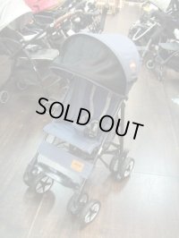 ☆ Jeep アドベンチャー プラス デニム（ジーンズ・黒）ベビーカー　Ｂ-1676