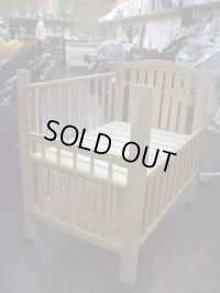 ☆　ミキハウス　ミニ　ベビーベッド（美品）  BB-1039