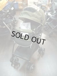 ☆  アップリカ　ラクーナ　ビッテクッション（黒＆緑系）　Ｂ-1693