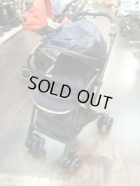 ☆　コンビ スゴカル4キャス compact エッグショック HH（紺）（美品）ベビーカー 　Ｂ-1716