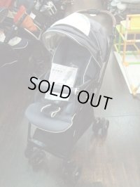 ☆ アップリカ　ラクーナ　ビッテクッション（黒＆グレー）（美品）ベビーカー Ｂ-1739