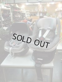 ☆  マキシコシ　ペブルプラス ＋2wayパール＋2wayフィックスISOFIX　チャイルドシート ☆ C-1987