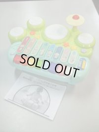 ☆　Growthpic ドラム付き電子木琴　おもちゃ Ｏ-4374