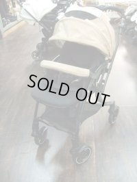 ☆ ピジョン　ランフィリノンRB1LZ (黒＆ベージュ) ベビーカー   Ｂ-1777
