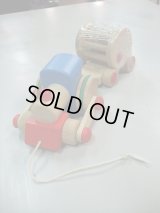 ☆ ボーネルンド　ブルートイ木のトレイン  おもちゃ Ｏ-4437