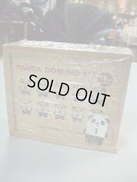 ☆ パンダドミノセット（美品）おもちゃ  Ｏ-4455