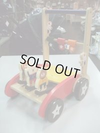 ☆ ともだちいっぱい手押し車　 おもちゃ  Ｏ-4461